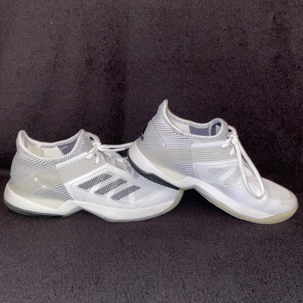 Adidas “Adizero” White and black shoes. Women’s Size US 7 1/2